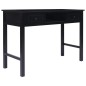 vidaXL Schreibtisch Schwarz 110×45×76 cm Holz vidaXL Schreibtisch Schwarz 110×45×76 cm Holz