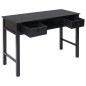 vidaXL Schreibtisch Schwarz 110×45×76 cm Holz vidaXL Schreibtisch Schwarz 110×45×76 cm Holz