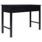 vidaXL Schreibtisch Schwarz 110×45×76 cm Holz vidaXL Schreibtisch Schwarz 110×45×76 cm Holz