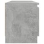 vidaXL TV-Schrank mit LED-Leuchten Betongrau 120x30x35,5 cm vidaXL TV-Schrank mit LED-Leuchten Betongrau 120x30x35,5 cm