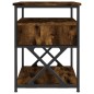 vidaXL Nachttische 2 Stk. Räuchereiche 40x42x55 cm Holzwerkstoff vidaXL Nachttische 2 Stk. Räuchereiche 40x42x55 cm Holzwerkstoff