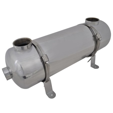Pool Wärmetauscher 485 x 134 mm 60 kW