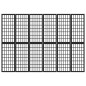 vidaXL 6-tlg. Paravent Japanischer Stil Faltbar 240x170 cm Schwarz vidaXL 6-tlg. Paravent Japanischer Stil Faltbar 240x170 cm Schwarz