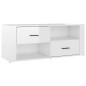 vidaXL TV-Schrank Hochglanz-Weiß 100x35x40 cm Holzwerkstoff vidaXL TV-Schrank Hochglanz-Weiß 100x35x40 cm Holzwerkstoff