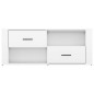vidaXL TV-Schrank Hochglanz-Weiß 100x35x40 cm Holzwerkstoff vidaXL TV-Schrank Hochglanz-Weiß 100x35x40 cm Holzwerkstoff