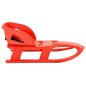 vidaXL Schlitten mit Lehne Rot 102,5x40x23 cm Polypropylen vidaXL Schlitten mit Lehne Rot 102,5x40x23 cm Polypropylen
