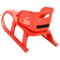 vidaXL Schlitten mit Lehne Rot 102,5x40x23 cm Polypropylen vidaXL Schlitten mit Lehne Rot 102,5x40x23 cm Polypropylen