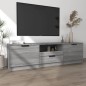 vidaXL TV-Schrank Grau Sonoma 140x35x40 cm Holzwerkstoff vidaXL TV-Schrank Grau Sonoma 140x35x40 cm Holzwerkstoff