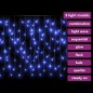 vidaXL Lichtervorhang LED Eiszapfen 10 m 400 LED Blau 8 Funktionen vidaXL Lichtervorhang LED Eiszapfen 10 m 400 LED Blau 8 Funktionen