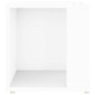 vidaXL Beistelltisch Weiß 33x33x34,5 cm Holzwerkstoff vidaXL Beistelltisch Weiß 33x33x34,5 cm Holzwerkstoff