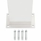 vidaXL Gartendusche mit Wasserhahn 110 cm Edelstahl vidaXL Gartendusche mit Wasserhahn 110 cm Edelstahl