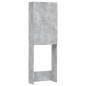vidaXL Waschmaschinenschrank Betongrau 64x25,5x190 cm vidaXL Waschmaschinenschrank Betongrau 64x25,5x190 cm