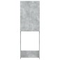 vidaXL Waschmaschinenschrank Betongrau 64x25,5x190 cm vidaXL Waschmaschinenschrank Betongrau 64x25,5x190 cm