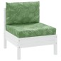 vidaXL Palettenkissen 2 Stk. Blattmuster Oxford-Gewebe vidaXL Palettenkissen 2 Stk. Blattmuster Oxford-Gewebe