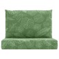 vidaXL Palettenkissen 2 Stk. Blattmuster Oxford-Gewebe vidaXL Palettenkissen 2 Stk. Blattmuster Oxford-Gewebe