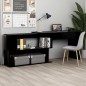 vidaXL Eckschreibtisch Schwarz 200x50x76 cm Holzwerkstoff vidaXL Eckschreibtisch Schwarz 200x50x76 cm Holzwerkstoff