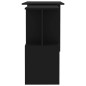 vidaXL Eckschreibtisch Schwarz 200x50x76 cm Holzwerkstoff vidaXL Eckschreibtisch Schwarz 200x50x76 cm Holzwerkstoff