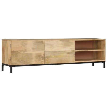 vidaXL TV-Schrank 145 x 30 x 41 cm Mango-Massivholz