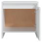 vidaXL Nachttische 2 Stk. Hochglanz-Weiß 45x34x44,5 cm Holzwerkstoff vidaXL Nachttische 2 Stk. Hochglanz-Weiß 45x34x44,5 cm Holzwerkstoff