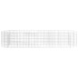 vidaXL Gabionen-Hochbeet Verzinktes Eisen 260x50x50 cm vidaXL Gabionen-Hochbeet Verzinktes Eisen 260x50x50 cm