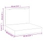 vidaXL Palettenkissen 2 Stk. Blattmuster Oxford-Gewebe vidaXL Palettenkissen 2 Stk. Blattmuster Oxford-Gewebe