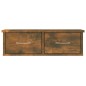 vidaXL Wandschrank Räuchereiche 60x26x18,5 cm Holzwerkstoff vidaXL Wandschrank Räuchereiche 60x26x18,5 cm Holzwerkstoff