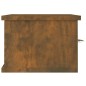 vidaXL Wandschrank Räuchereiche 60x26x18,5 cm Holzwerkstoff vidaXL Wandschrank Räuchereiche 60x26x18,5 cm Holzwerkstoff