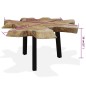 vidaXL Couchtisch Echtholz 80 x 70 x 38 cm vidaXL Couchtisch Echtholz 80 x 70 x 38 cm