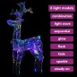vidaXL LED-Rentier Weihnachtsdeko 90 LEDs 60x16x100 cm Acryl vidaXL LED-Rentier Weihnachtsdeko 90 LEDs 60x16x100 cm Acryl