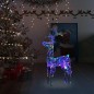 vidaXL LED-Rentier Weihnachtsdeko 90 LEDs 60x16x100 cm Acryl vidaXL LED-Rentier Weihnachtsdeko 90 LEDs 60x16x100 cm Acryl