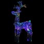 vidaXL LED-Rentier Weihnachtsdeko 90 LEDs 60x16x100 cm Acryl vidaXL LED-Rentier Weihnachtsdeko 90 LEDs 60x16x100 cm Acryl