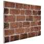 vidaXL 3D-Wandpaneele 10 Stk. Dunkelbraun Backstein-Optik EPS vidaXL 3D-Wandpaneele 10 Stk. Dunkelbraun Backstein-Optik EPS