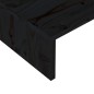 vidaXL Monitorständer Schwarz 60x23,5x12 cm Holzwerkstoff vidaXL Monitorständer Schwarz 60x23,5x12 cm Holzwerkstoff