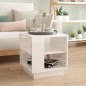 vidaXL Couchtisch Hochglanz-Weiß 40x40x43 cm Holzwerkstoff vidaXL Couchtisch Hochglanz-Weiß 40x40x43 cm Holzwerkstoff