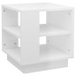 vidaXL Couchtisch Hochglanz-Weiß 40x40x43 cm Holzwerkstoff vidaXL Couchtisch Hochglanz-Weiß 40x40x43 cm Holzwerkstoff