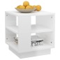 vidaXL Couchtisch Hochglanz-Weiß 40x40x43 cm Holzwerkstoff vidaXL Couchtisch Hochglanz-Weiß 40x40x43 cm Holzwerkstoff