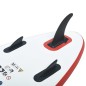 vidaXL Stand Up Paddle Surfboard SUP Aufblasbar Rot und Weiß vidaXL Stand Up Paddle Surfboard SUP Aufblasbar Rot und Weiß