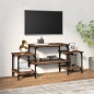 vidaXL TV-Schrank Räuchereiche 117x35x52 cm Holzwerkstoff vidaXL TV-Schrank Räuchereiche 117x35x52 cm Holzwerkstoff