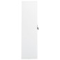 vidaXL Kleiderschrank Weiß 80x50x180 cm Stahl vidaXL Kleiderschrank Weiß 80x50x180 cm Stahl