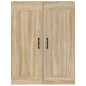 vidaXL Hängeschrank Sonoma-Eiche 69,5x32,5x90 cm vidaXL Hängeschrank Sonoma-Eiche 69,5x32,5x90 cm
