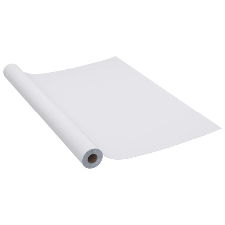 vidaXL Selbstklebende Möbelfolie Hochglanz-Silbern 500x90 cm PVC