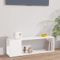 vidaXL TV-Schrank Weiß 100x24x32 cm Holzwerkstoff vidaXL TV-Schrank Weiß 100x24x32 cm Holzwerkstoff
