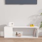 vidaXL TV-Schrank Weiß 100x24x32 cm Holzwerkstoff vidaXL TV-Schrank Weiß 100x24x32 cm Holzwerkstoff