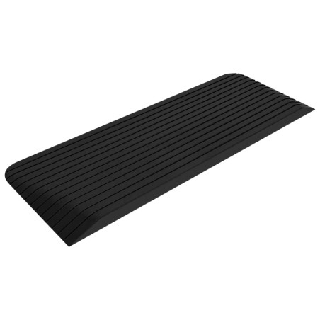 vidaXL Schwellenrampe 110x41x5 cm Gummi