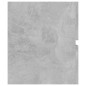 vidaXL Waschbeckenunterschrank Betongrau 100x38,5x45 cm Holzwerkstoff vidaXL Waschbeckenunterschrank Betongrau 100x38,5x45 cm Holzwerkstoff