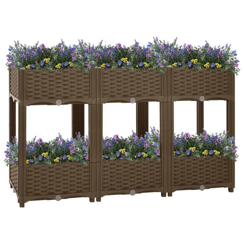 vidaXL Hochbeet 120x40x71 cm Polypropylen vidaXL Hochbeet 120x40x71 cm Polypropylen