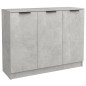 vidaXL Sideboard Betongrau 90,5x30x70 cm Holzwerkstoff vidaXL Sideboard Betongrau 90,5x30x70 cm Holzwerkstoff