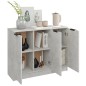 vidaXL Sideboard Betongrau 90,5x30x70 cm Holzwerkstoff vidaXL Sideboard Betongrau 90,5x30x70 cm Holzwerkstoff