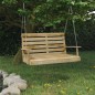 vidaXL Schaukelbank 110 cm Imprägniertes Kiefernholz vidaXL Schaukelbank 110 cm Imprägniertes Kiefernholz