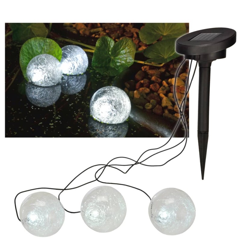 HI Solar LED Schwimmende Teichleuchte 9 cm HI Solar LED Schwimmende Teichleuchte 9 cm